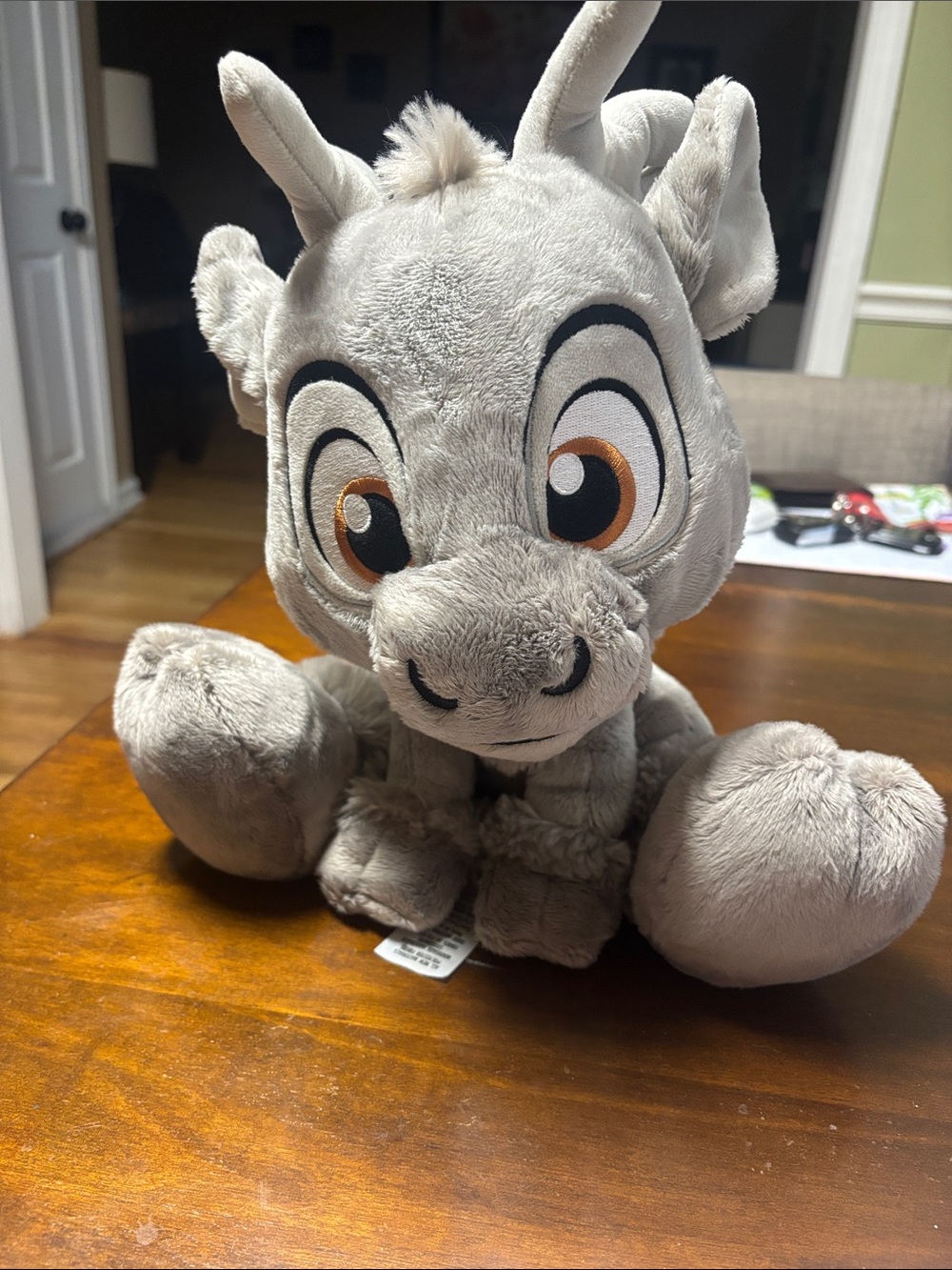 Disney Parks Frozen Baby Sven Reindeer Big Feet Foot 12" Plush - Very Good Cond
